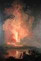 Mount Vesuvius Erupting - Pierre-Jacques Volaire