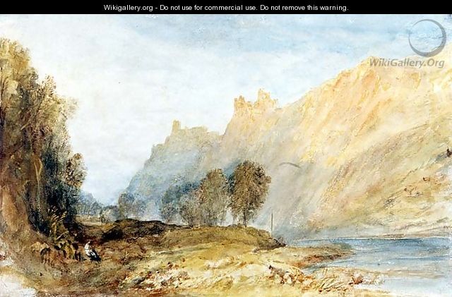 Bruderburgen on the Rhine, 1817 - Joseph Mallord William Turner