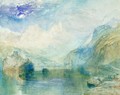 The Lowerzer See - Joseph Mallord William Turner