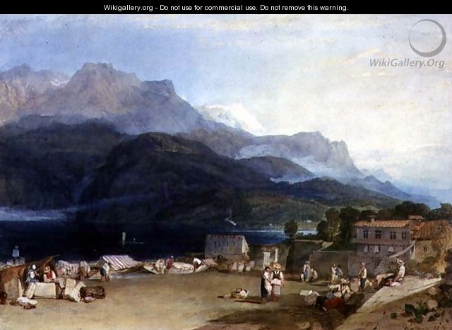 Lake of Brienz - Joseph Mallord William Turner