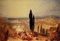 Florence from near San Miniato - Joseph Mallord William Turner