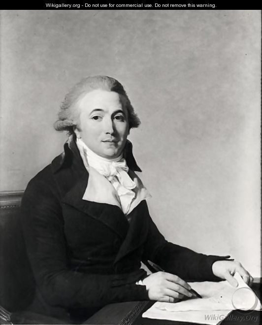Portrait of an Unknown Man, 1793 - Francois-Andre Vincent Portrait of an Unknown Man, 1793 - Francois-Andre Vincent