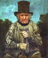 Portrait of William Beldham, c.1860 - A. Vincent