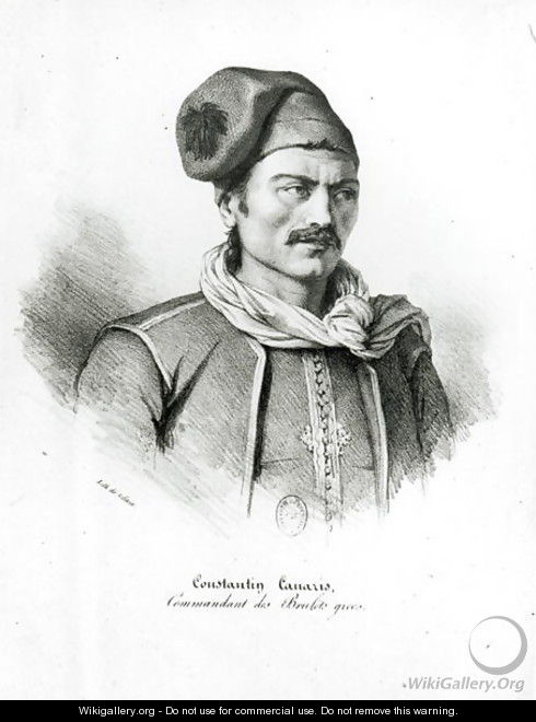 Constantine Kanaris 1790-1877 - Villain