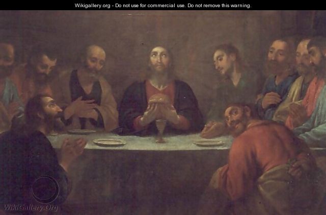 The Last Supper - Antonio Viladomat Y Manalt