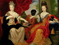 Portrait of Francoise-Marie de Bourbon 1677-1749 and Louise-Francoise de Bourbon 1673-1743 - Philippe Vignon