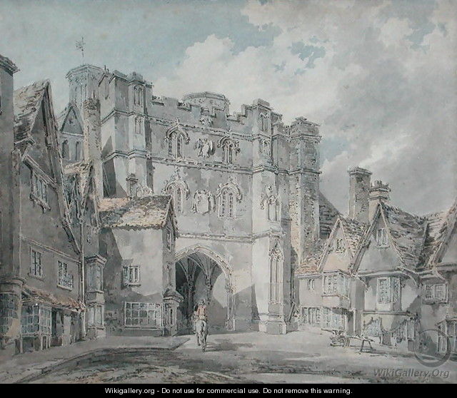 Christ Church Gate, Canterbury, 1793-94 - Joseph Mallord William Turner