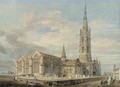 North-east View of Grantham Church, Lincolnshire, c.1797 - Joseph Mallord William Turner