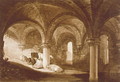 The Crypt of Kirkstall Abbey, from the Liber Studiorum, 1812 - Joseph Mallord William Turner
