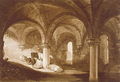 The Crypt of Kirkstall Abbey, from the Liber Studiorum, 1812 - Joseph Mallord William Turner