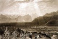 Chain of Alps from Grenoble to Chamberi, from the Liber Studiorum, engraved by William Say, 1812 - Joseph Mallord William Turner