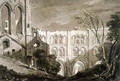 Rivaulx Abbey, from the Liber Studiorum, engraved by Henry Dawe, 1812 - Joseph Mallord William Turner