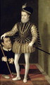 Portrait of Carlo Emanuele I 1562-1630 Duke of Savoy, c.1570 - Giacomo (L'Argenta) Vighi