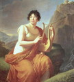 Madame de Stael as Corinne, 1809 - Elisabeth Vigee-Lebrun