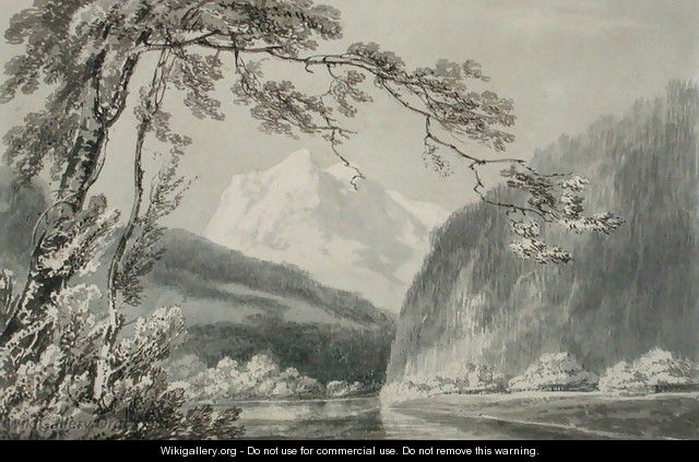 Near Grindelwald, c.1796 - Joseph Mallord William Turner