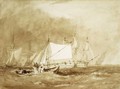 Shipping Scene, with Fishermen, c.1815-20 - Joseph Mallord William Turner