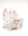 Paris Hotel de Ville - Joseph Mallord William Turner