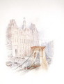 Paris Hotel de Ville - Joseph Mallord William Turner