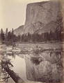 Mirror view of El Capitan, Yosemite, USA, 1872 - Carleton Emmons Watkins