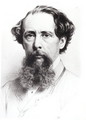 Portrait of Charles Dickens (1812-70), 1861 - (after) Wathen, James