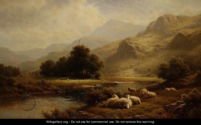 View on the Lledr, North Wales - Walter J. Watson