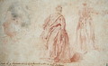 Rear View of Two Women and the Head of a Woman, 1723 - (after) Watteau, Jean Antoine