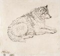 Arctic Dog, Facing Right - James Ward