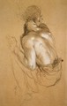 Crouching Man, study for The Triumph of Wellington - James Ward