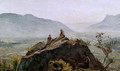View of the Adige Valley, 1831 - Friedrich Wasmann