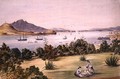 View from Government House, Auckland, 1861 - Henry James Warre