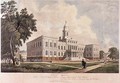 City Hall, engraved, printed and coloured by I. Hill, 1826 - William Guy Wall