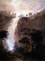 View of a Waterfall, c.1820 - Joshua Wallis