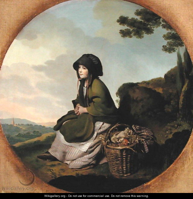 Market Girl (The Silver Age) c.1776-77 - Henry Walton