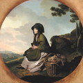 Market Girl (The Silver Age) c.1776-77 - Henry Walton