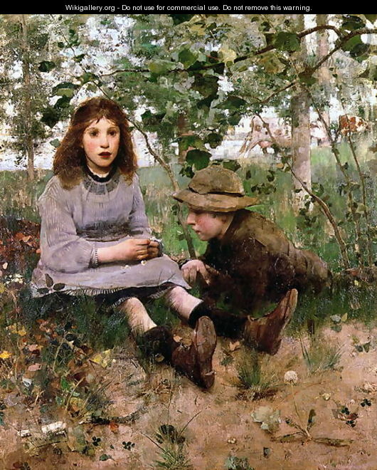 The Daydream, 1885 - Edward Arthur Walton