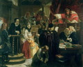 Judge Jeffries (1648-89) Hurling Abuse at Richard Baxter (1615-91) at his Trial - Edward Matthew Ward