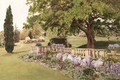 Formal Gardens seen from the Herbaceous Border - Cyril Ward