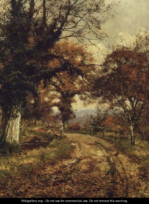 The Autumn Road - Edward Wilkins Waite