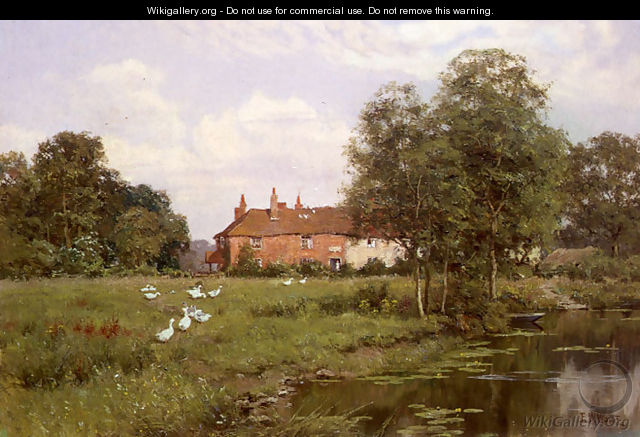 Summer Evening: Woolhampton, Berkshire, 1898 - Edward Wilkins Waite