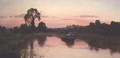 The Silent Highway, River Kennet, Woolhampton, Berkshire, 1911 - Edward Wilkins Waite