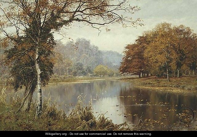 An Autumn day - Edward Wilkins Waite