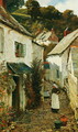 A Street in Clovelly, 1899 - Edward Wilkins Waite