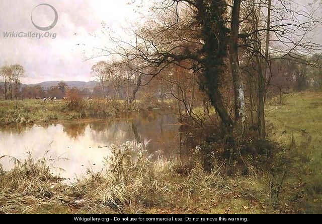When Autumn to Winter Resigns the Pale Year, 1892 - Edward Wilkins Waite