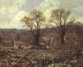 Early Spring in a Surrey Village - Edward Wilkins Waite