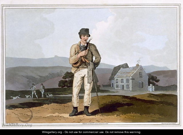 The Moor Guide, engraved by Robert Havell the ELder, published 1814 by Robinson and Son, Leeds - (after) Walker, George