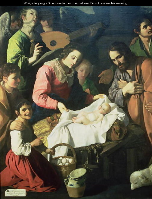 Adoration of the Shepherds, 1638 - Francisco De Zurbaran