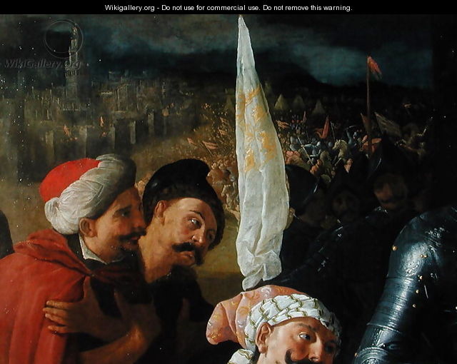 The Surrender of the Keep, 1629 (detail) 2 - Francisco De Zurbaran