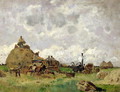 The Threshing Machine - Edmond Charles Joseph Yon