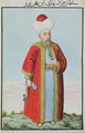 Amurath (Murad) II (1404-51) Sultan 1421-51, from A Series of Portraits of the Emperors of Turkey, 1808 - John Young
