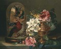 Still Life with Flowers and Birds - William John Wainwright